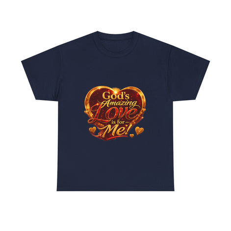 T-Shirt — "God's Amazing Love" Inspirational Motivational Tee