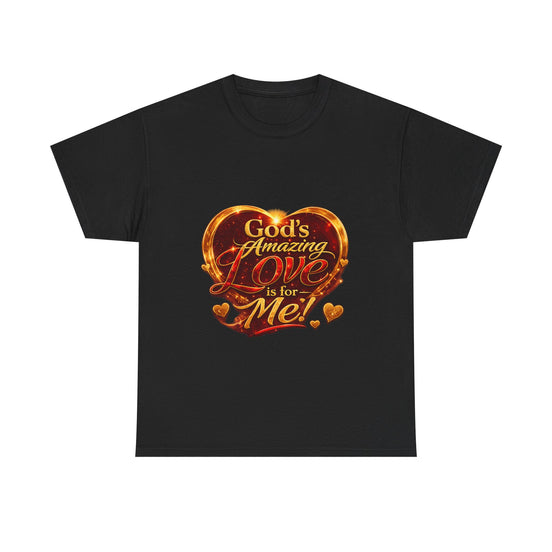 T-Shirt — "God's Amazing Love" Inspirational Motivational Tee