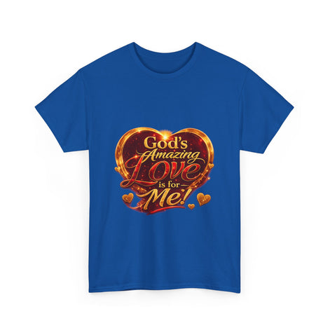 T-Shirt — "God's Amazing Love" Inspirational Motivational Tee