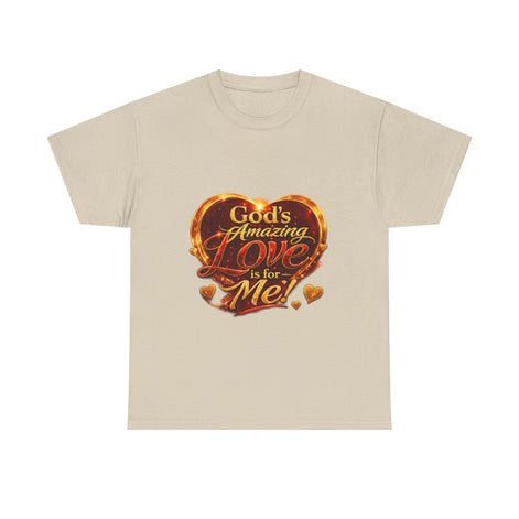 T-Shirt — "God's Amazing Love" Inspirational Motivational Tee