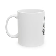 Living My Purpose Ceramic Mug — Inspirational Coffee Cup (11oz & 15oz)