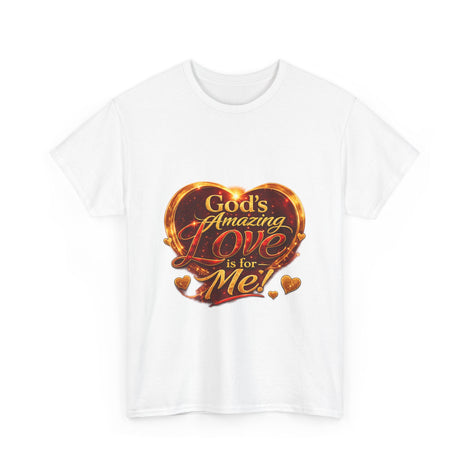 T-Shirt — "God's Amazing Love" Inspirational Motivational Tee