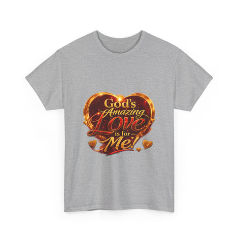 T-Shirt — "God's Amazing Love" Inspirational Motivational Tee