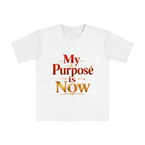 My Purpose Is Now T-Shirt — Motivational Men's Graphic Tee
