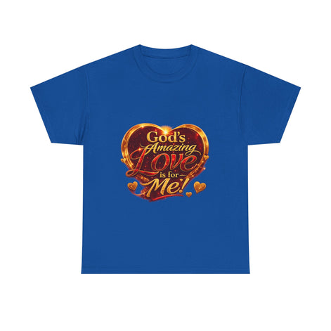 T-Shirt — "God's Amazing Love" Inspirational Motivational Tee
