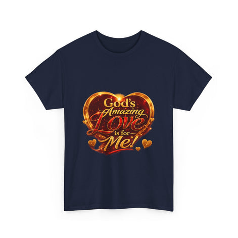 T-Shirt — "God's Amazing Love" Inspirational Motivational Tee