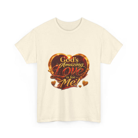 T-Shirt — "God's Amazing Love" Inspirational Motivational Tee
