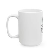 Living My Purpose Ceramic Mug — Inspirational Coffee Cup (11oz & 15oz)