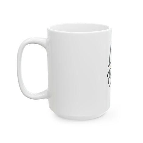 Living My Purpose Ceramic Mug — Inspirational Coffee Cup (11oz & 15oz)
